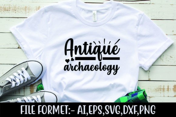 Antique Archaeology Graphics for T-Shirt Designs