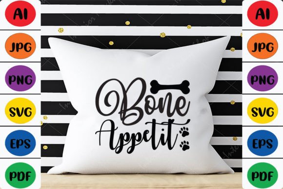 Bone Appetit: Playful Graphics & T-Shirt Designs