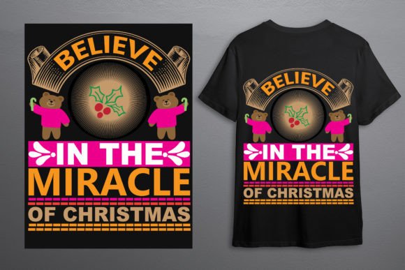 Christmas Sing Svg - Believe in the Mira Graphic for T-Shirt Designs