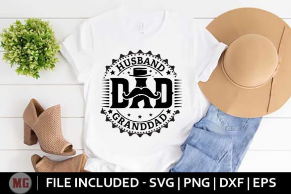 Husband Dad Granddad Svg: Graphics & T-Shirt Review