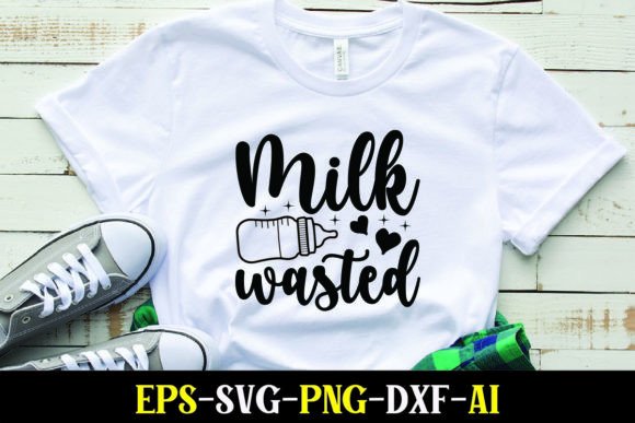 Milk Wasted Graphics for T-Shirt Designs Review