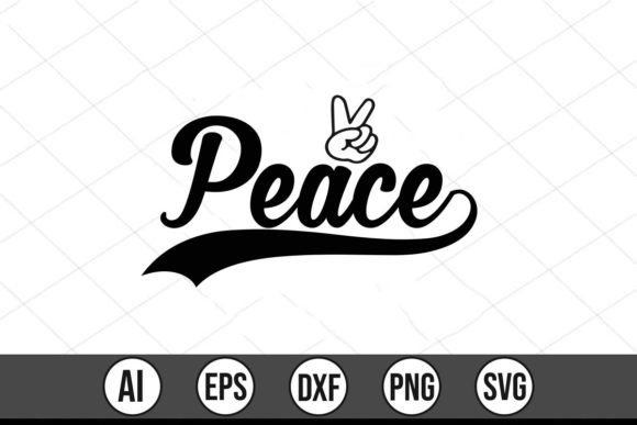 Peace Svg Graphics for T-Shirt Designs and Blogs