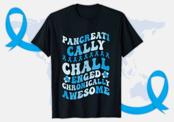 Retro Wavy Diabetes Awareness T-Shirt Graphics Review