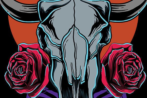 Skull and Flowers: A Graphics & T-Shirt Design Review