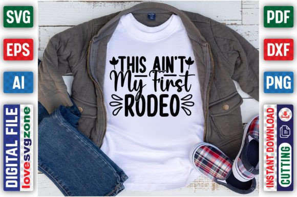 This Ain’t My First Rodeo: Bold Graphics for T-Shirt Designs