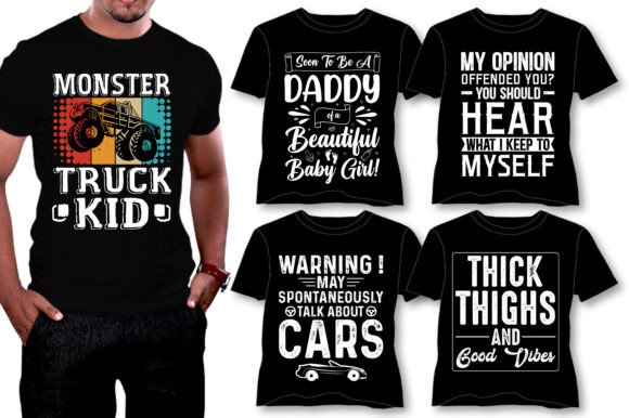 Typography T-Shirt Graphics for Real Brand Design