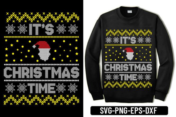 Ugly Sweater SVG: Christmas Graphics for T-Shirt Designs