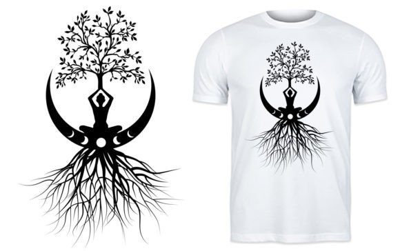 Woman Doing Meditation on the Half Moon: Designer Review
